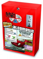 Alcoolómetro com moedeiro "vending"